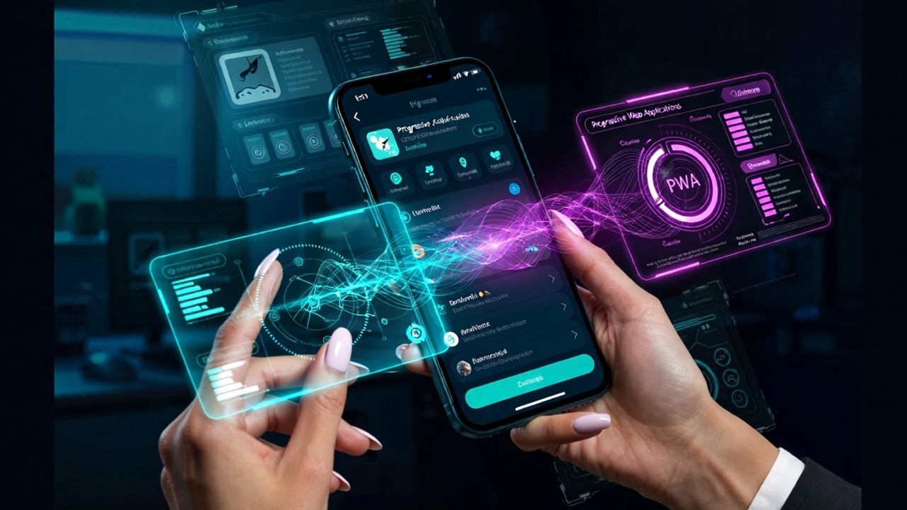 Web and mobile application showcase